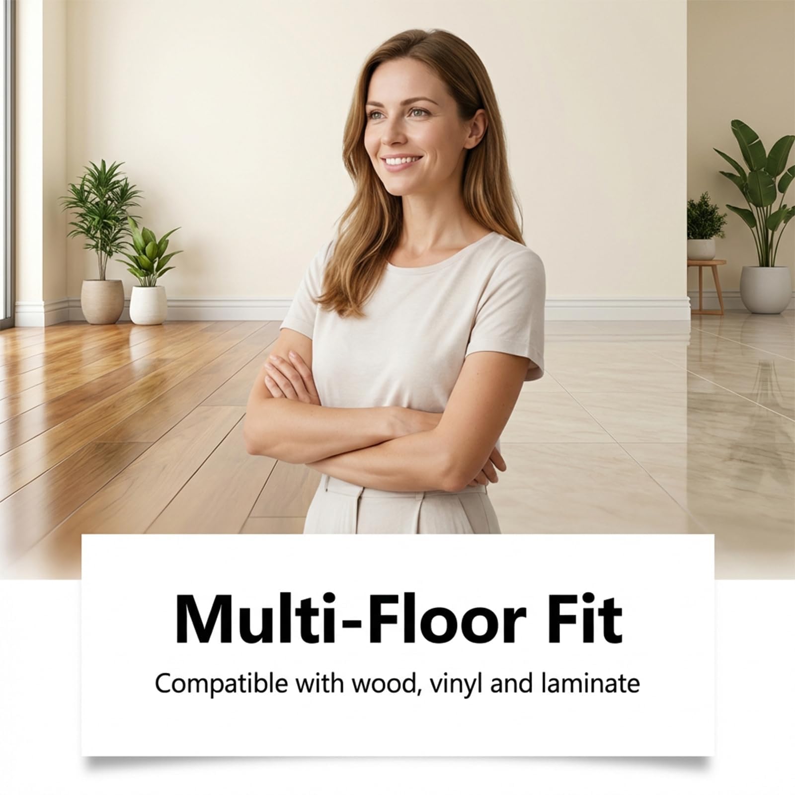 Pulidor y restaurador de suelos multisuperficie, limpio, abrillantador y restaurador de madera y suelos de madera dura, limpiador de madera y restaurador, muebles de madera dura de brillo rápido (5