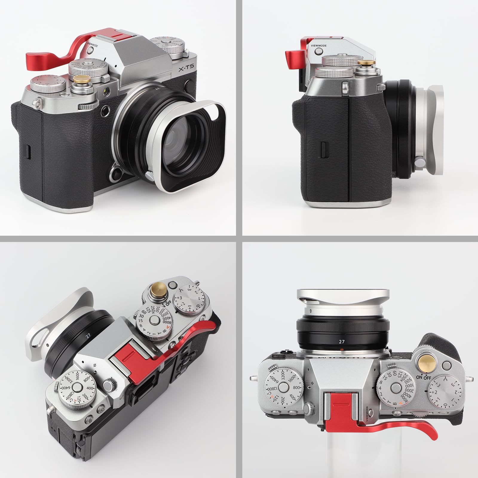 ★FUJIFILM XF 27mm F2.8 R WR★SQUAREHOOD付 XF 27mm F2.8 R WR Second Generation Lens Square Hood for XE4