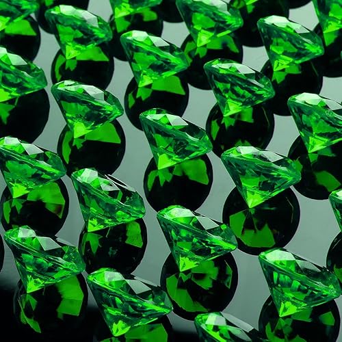 Vista 91 de Babenest - Relleno de jarrón de gemas falsas de diamantes acrílicos, 240 piezas de diamantes de imitación de 3/4 pulgadas, joyas de cristal