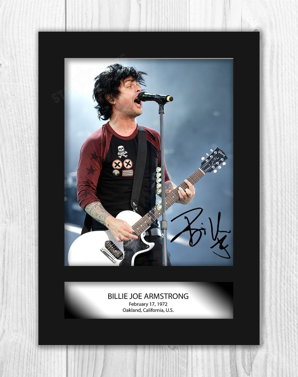 即出荷 Billie Ul424 フレームは４カラーから フレームディスプレイ サインレプリカ ビリー ジョー アームストロング Armstrong Joe その他
