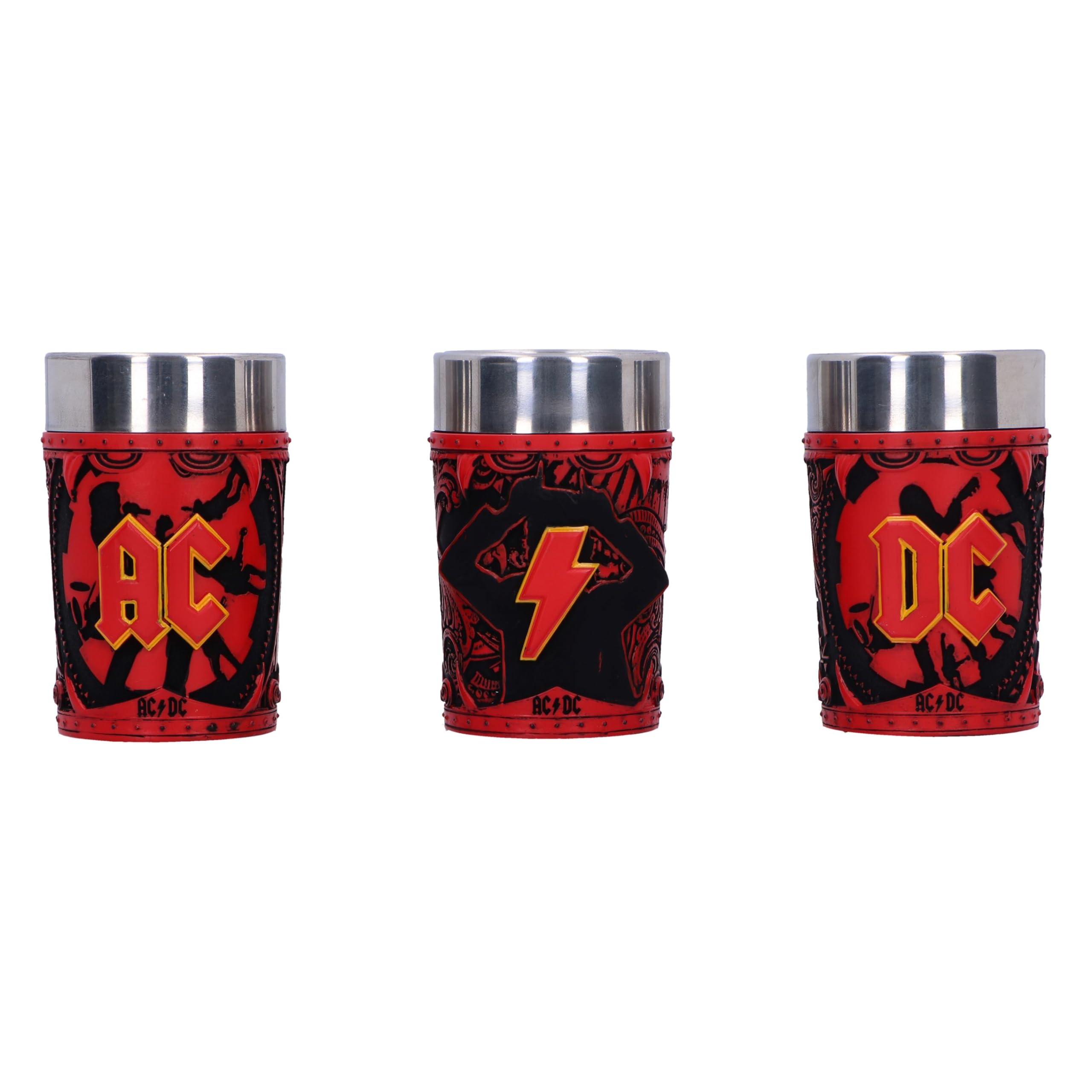 Amazon.com | Nemesis Now Shot Glass Collection Set of 3, Hand