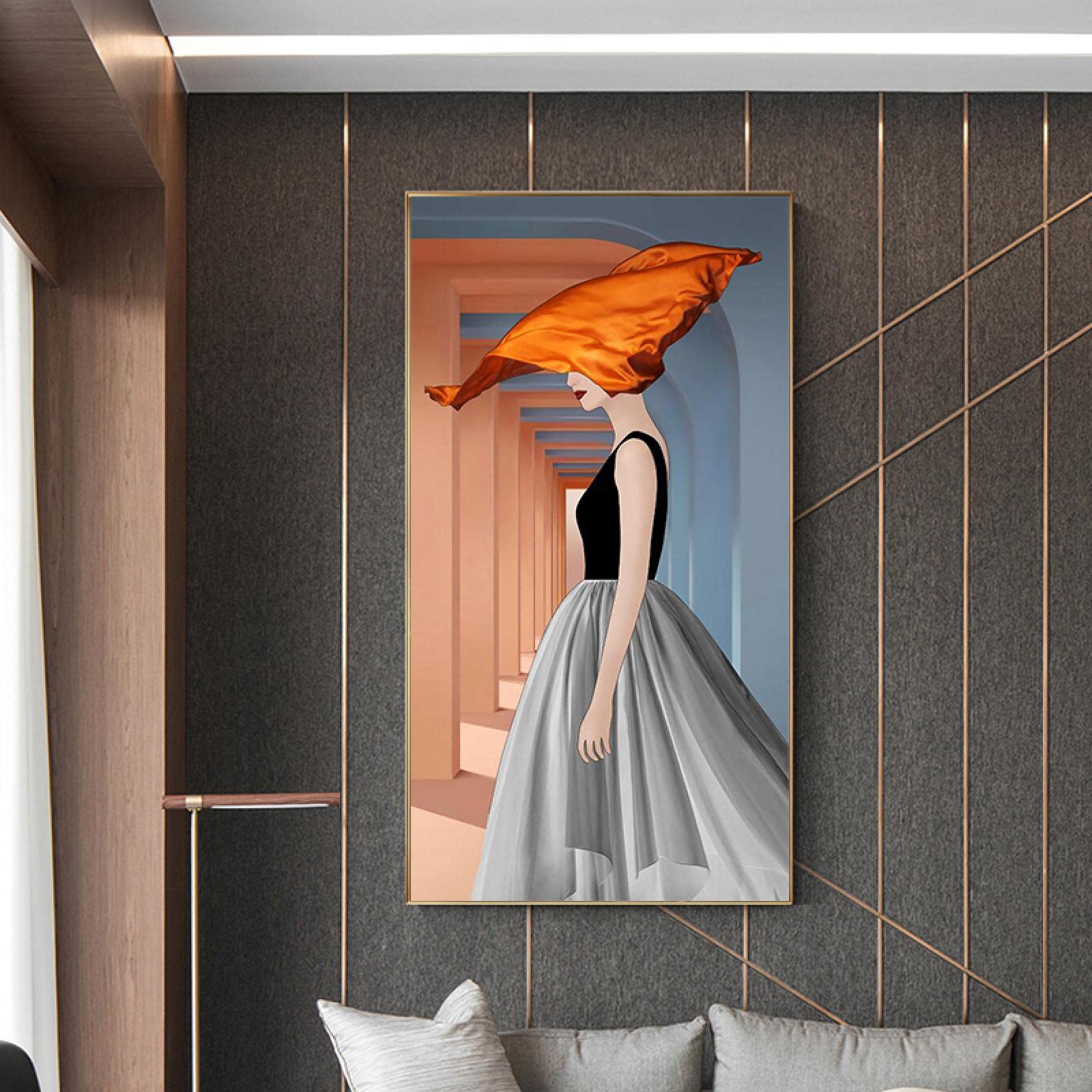 大きな額絵　女性　キャンバスポスター　アートポスター　検）イデー　Idee Amazon.co.jp: 現代絵画グラフィティポップアート日本人女性