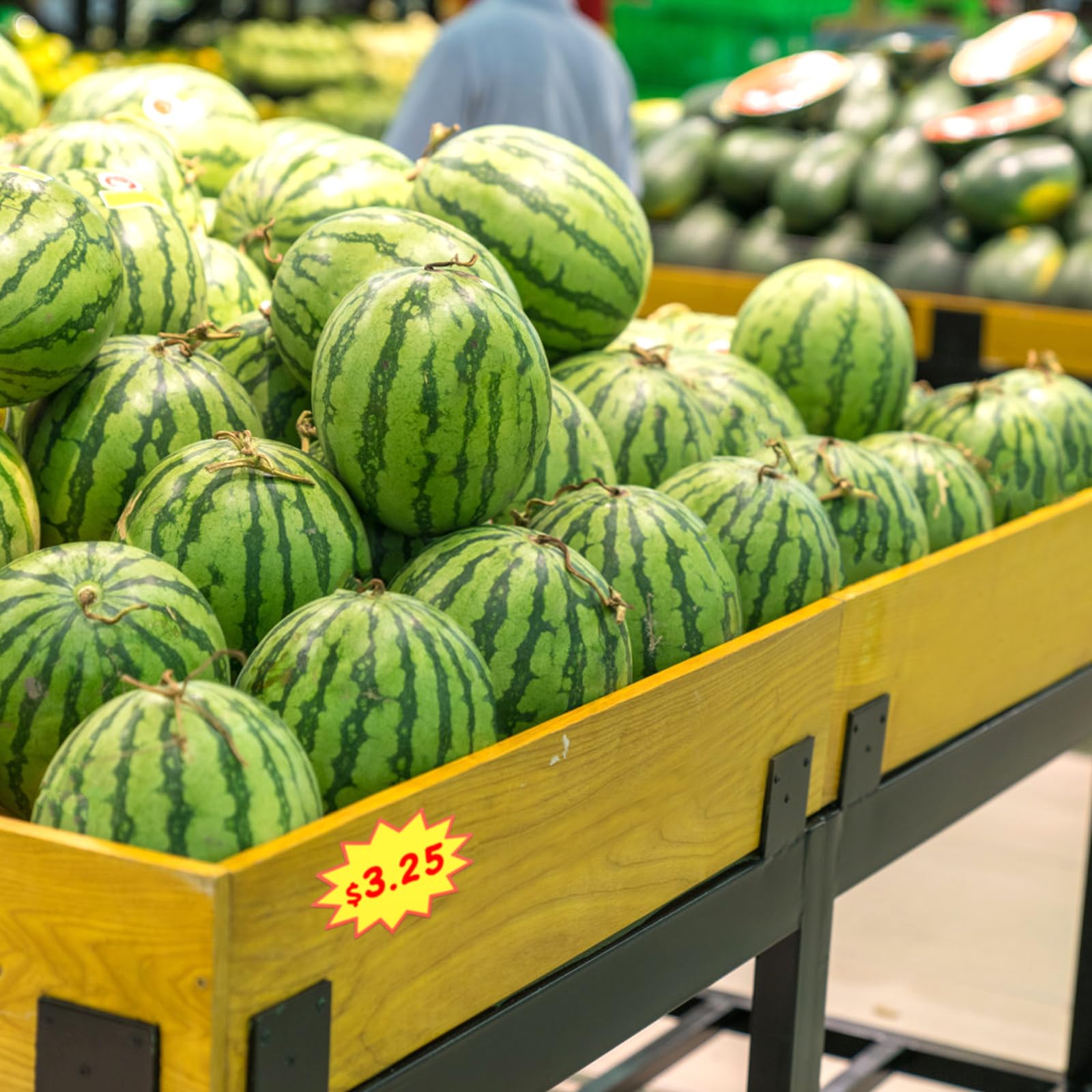 100 Etichette Prezzo A Forma Di Stella 8x11cm - Cartellini Vendita Per Negozi E Offerte - Foto 9