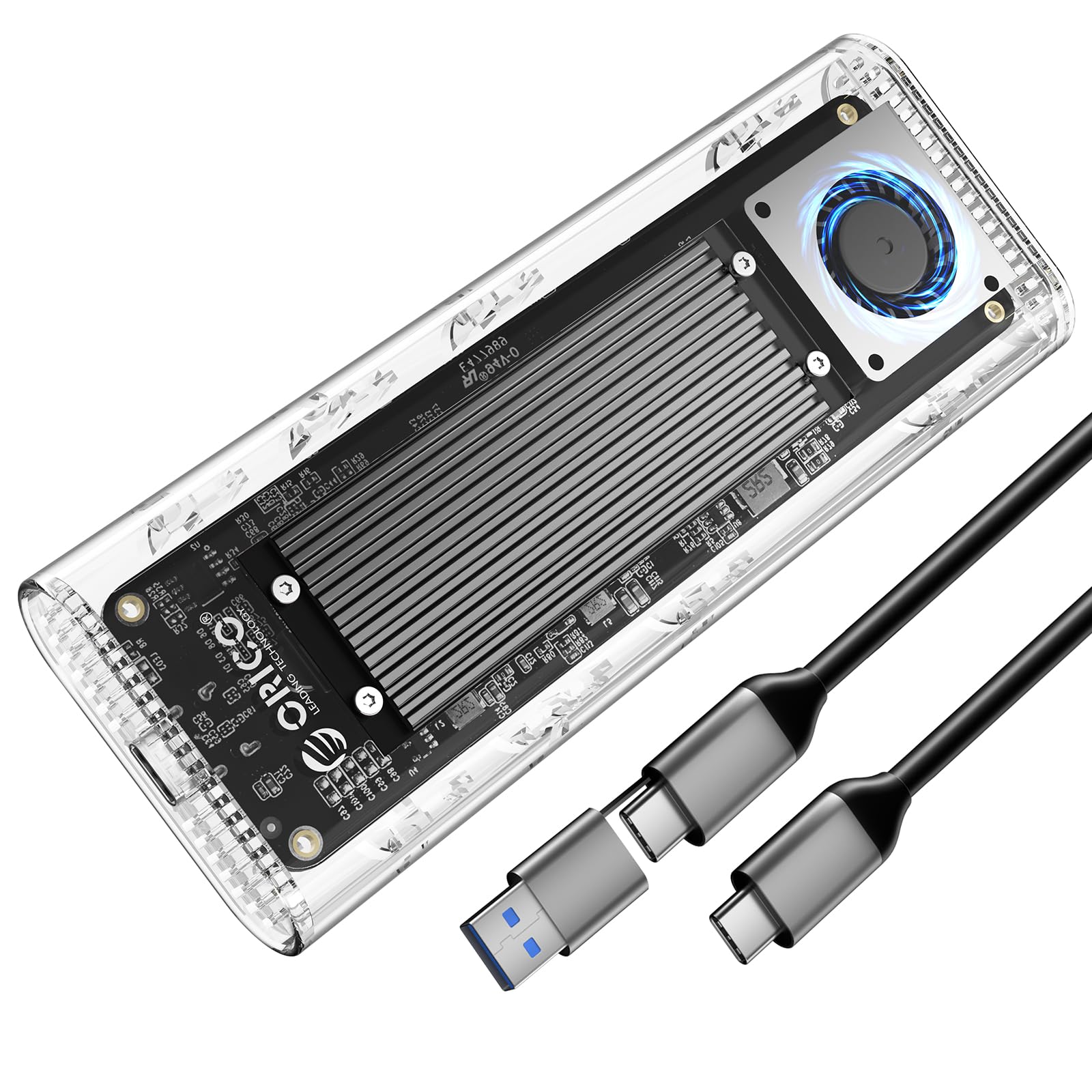 Amazon.co.jp: ORICO M.2 SSD 外付けケース 40Gbps 工具不要最新 USB4