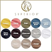 Vista 14 de Superior Metro - Manta de algodón para todas las estaciones, manta tejida para sofá, cama, ropa de cama, casa de campo, artículos esenciales