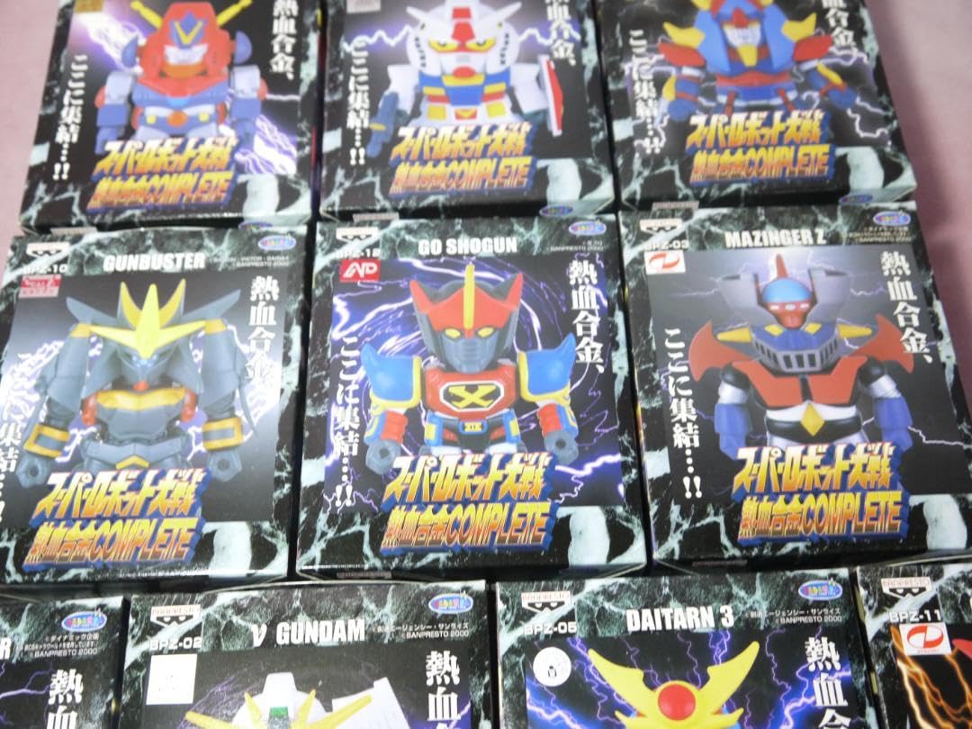 未開封 保存版 スーパーロボット大戦熱血合金COMPLETE 全10種 未開封 保存版 スーパーロボット大戦熱血合金COMPLETE 全10種