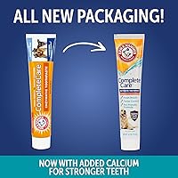 Vista 2 de Arm & Hammer Complete Care Pasta dental enzimática para perros, sabor a pollo, pasta dental enzimática para perros, bicarbonato de sodio + fórmula