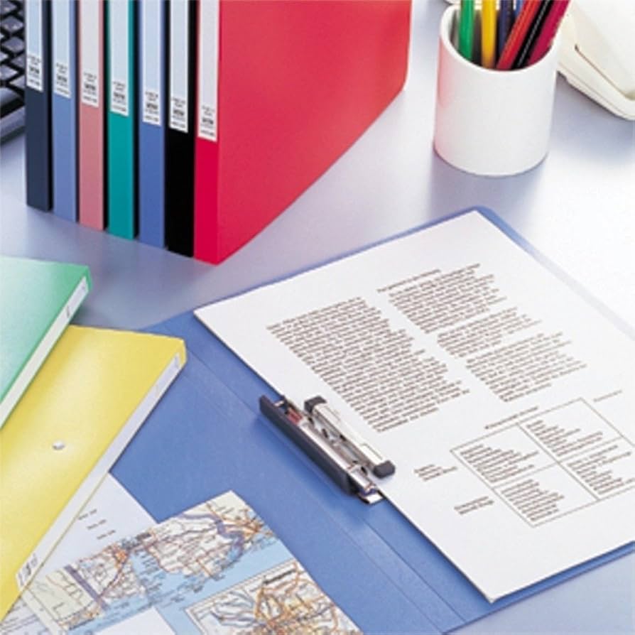 Amazon | リヒトラブ パンチレスファイル A4 黒 10冊入 F347