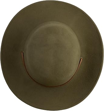 Jeanne Simmons Round Crown Wool Felt Hat