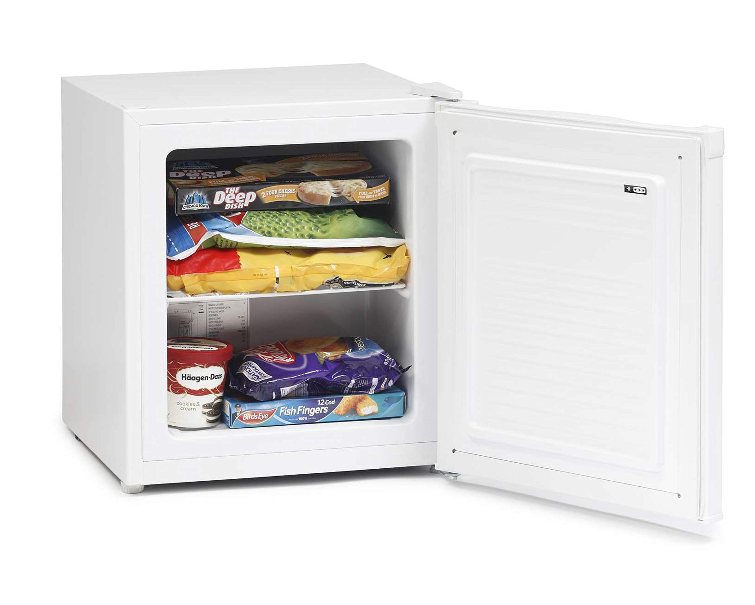IceKing TT35WE Table Top Freezer Freestanding Mini Freezer White