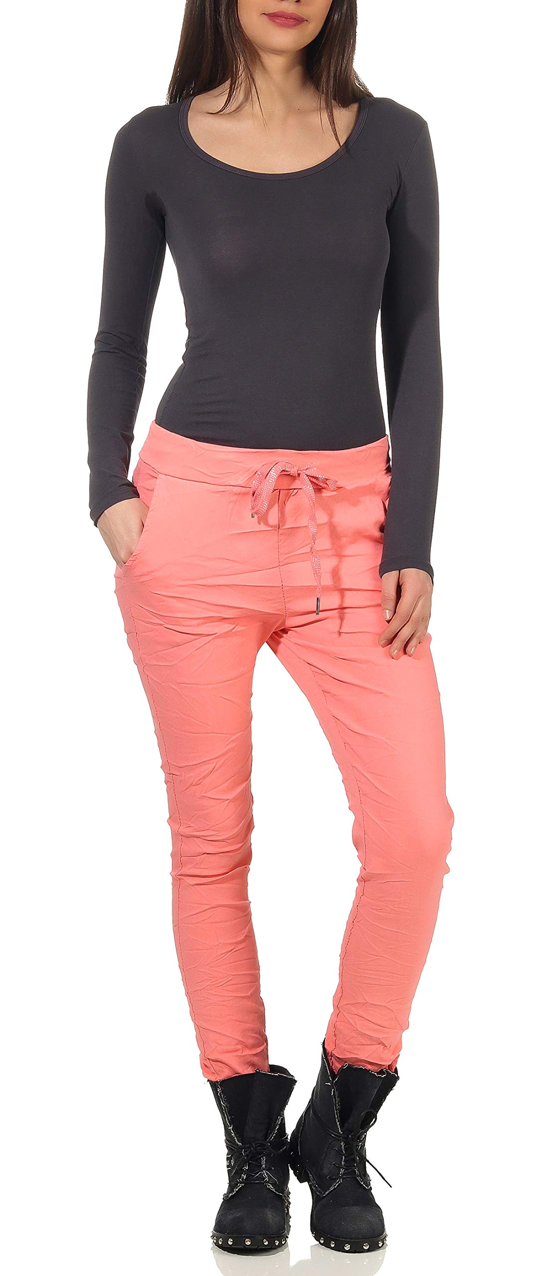 Pantaloni da jogging da donna, per il tempo libero, con stampa 10