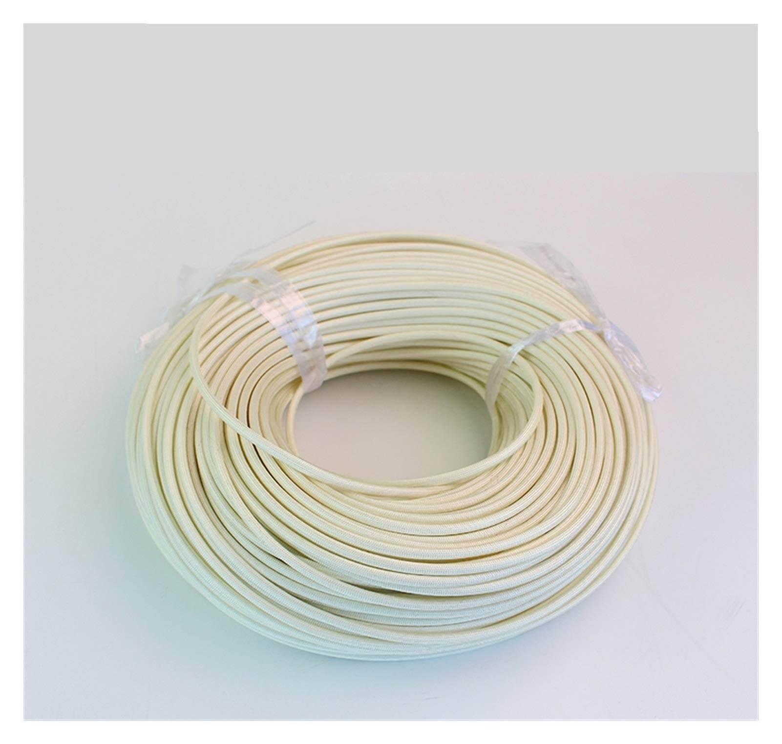 Organizador de cables para el hogar tubo blanco de fibra de vidrio de 25mm y 1M