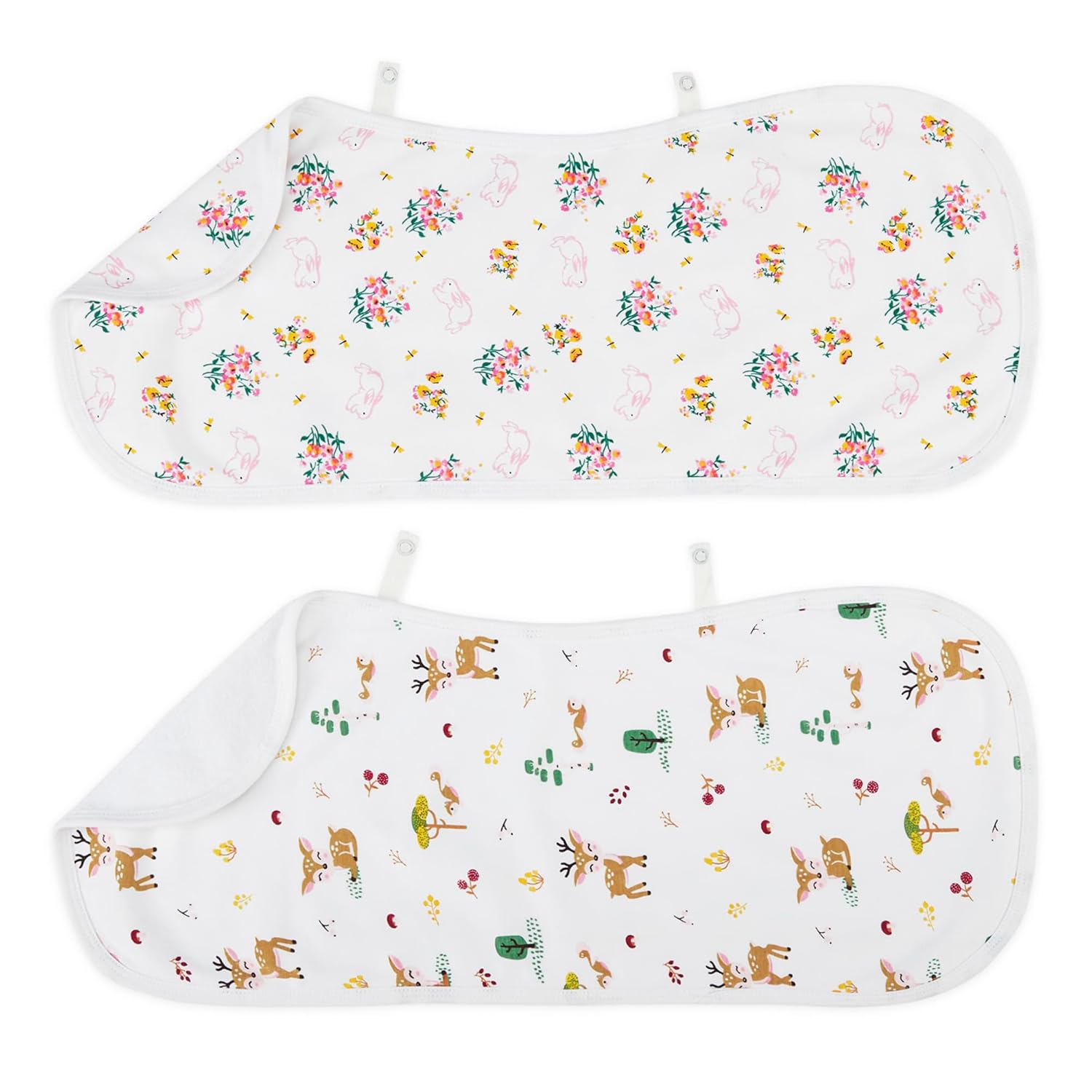 Buy Haus and Kinder Soft Baby Burp Towels Pack of 2 Cute Burp Cloth