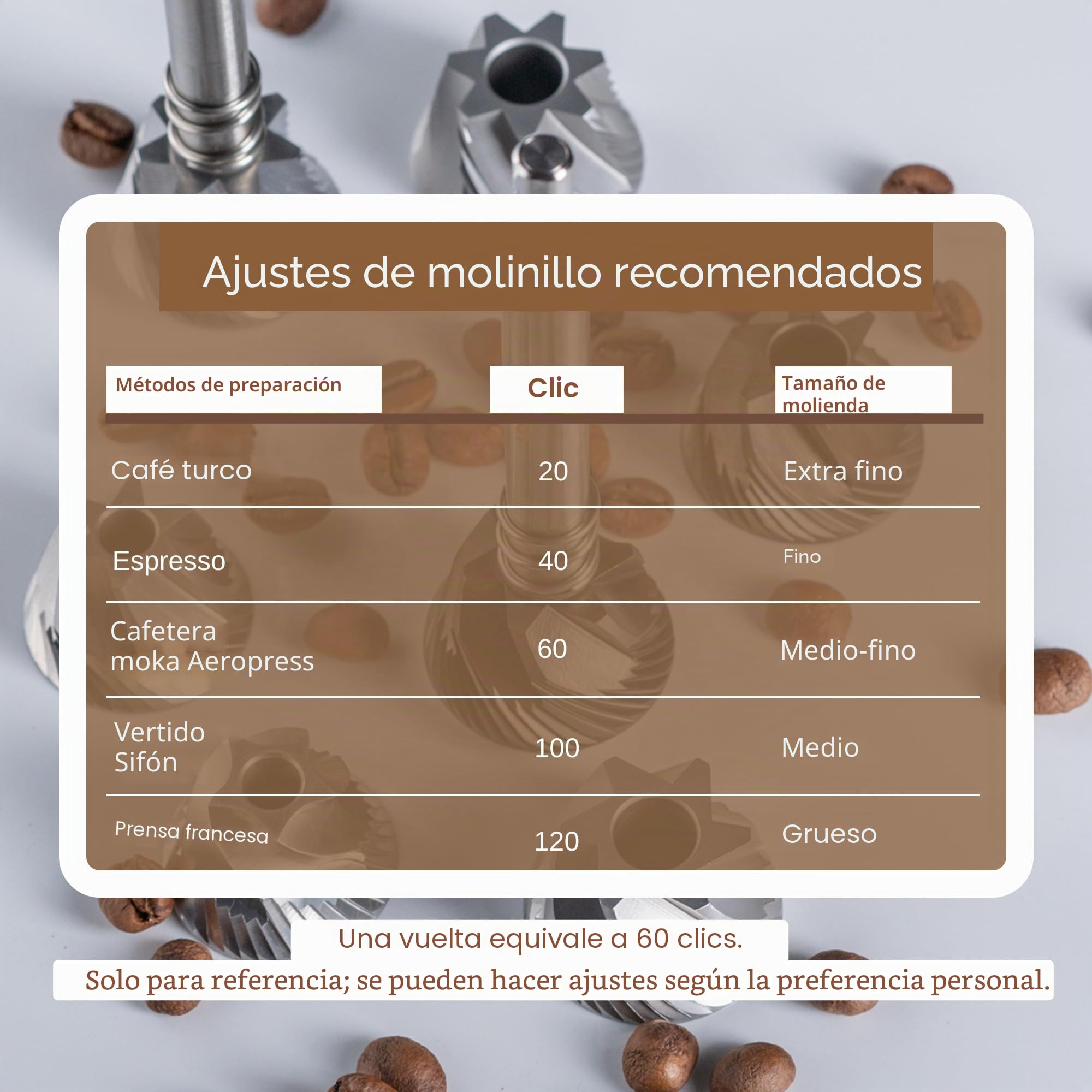 KINGrinder K6 - Molinillo de café manual manual con mango recto, 240 ajustes de molienda ajustables para prensa francesa, goteo, espresso con consistencia de montaje, molinillo cónico de acero