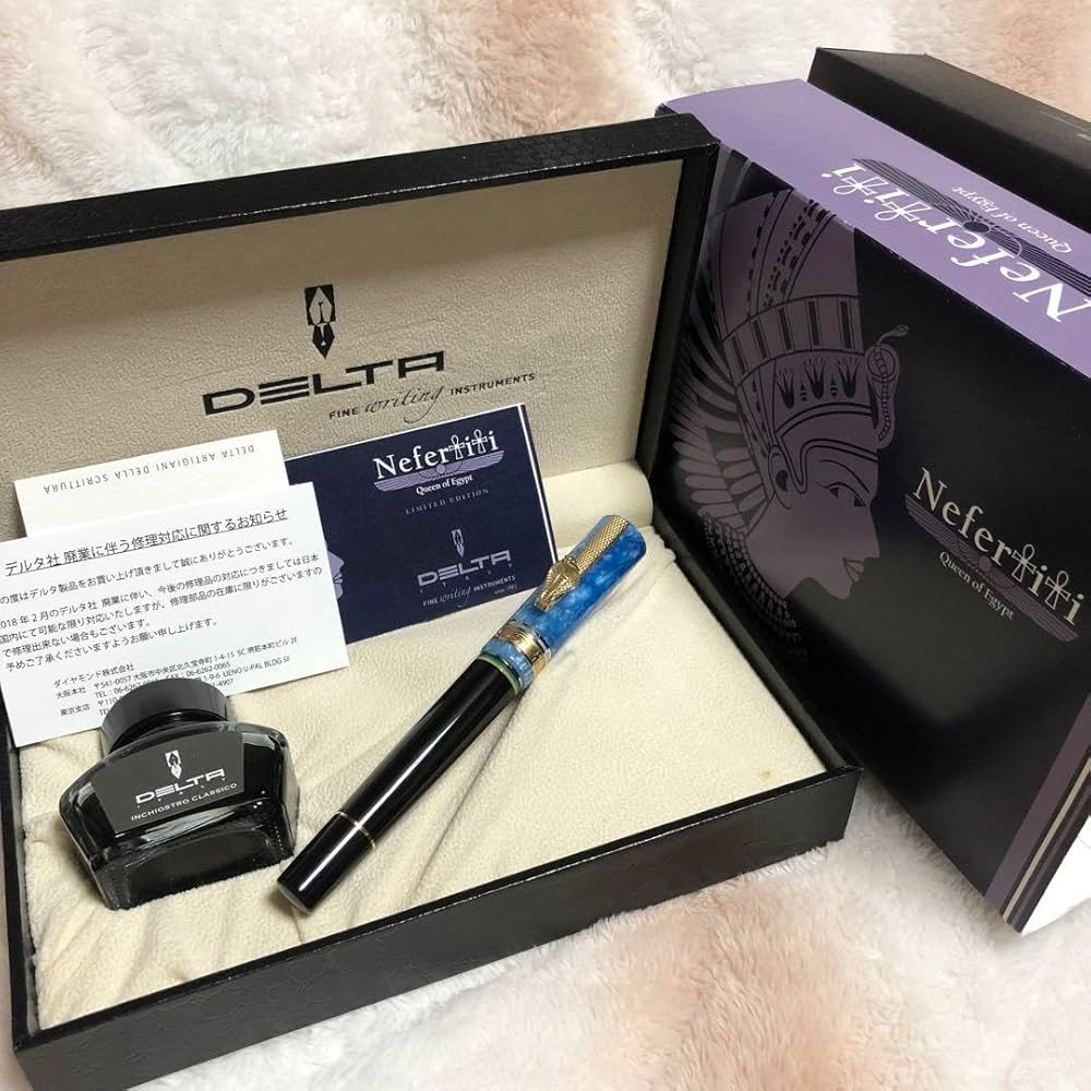 ☆新品 未使用 DELTA デルタ 万年筆 ネフェルティティ ニブF☆ Amazon | DELTA デルタ 万年筆 ネフェルティティ ニブF | 万年筆