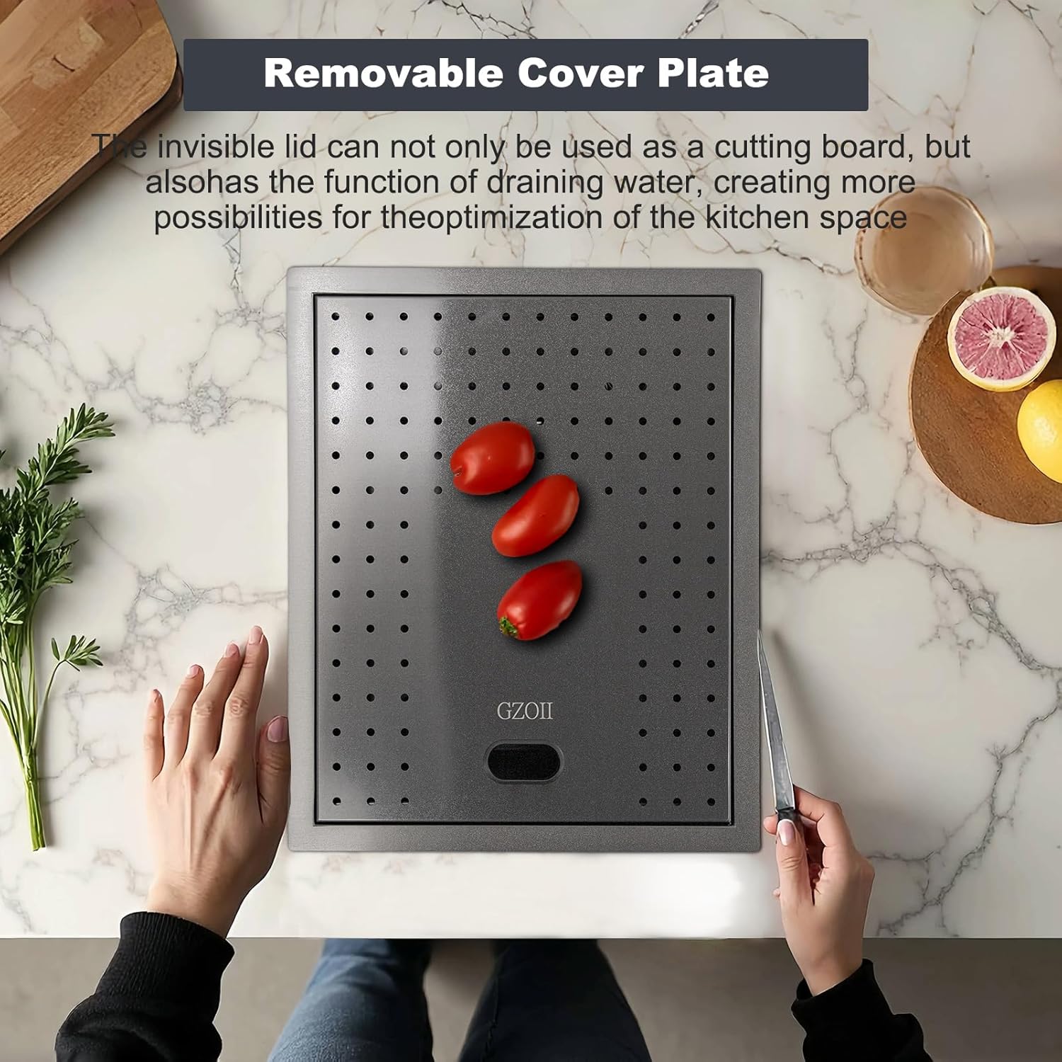 rv sink, 17.32×14.17×7.87 inch black bar sink, portable small single bowl multifunctional kitchen sink with faucet and stainless steel cover plate id4436