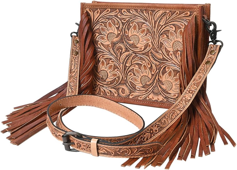 American Darling Genuine Leather Western Women Handbag | Cute Women's Messenger Bag | Travel Purse