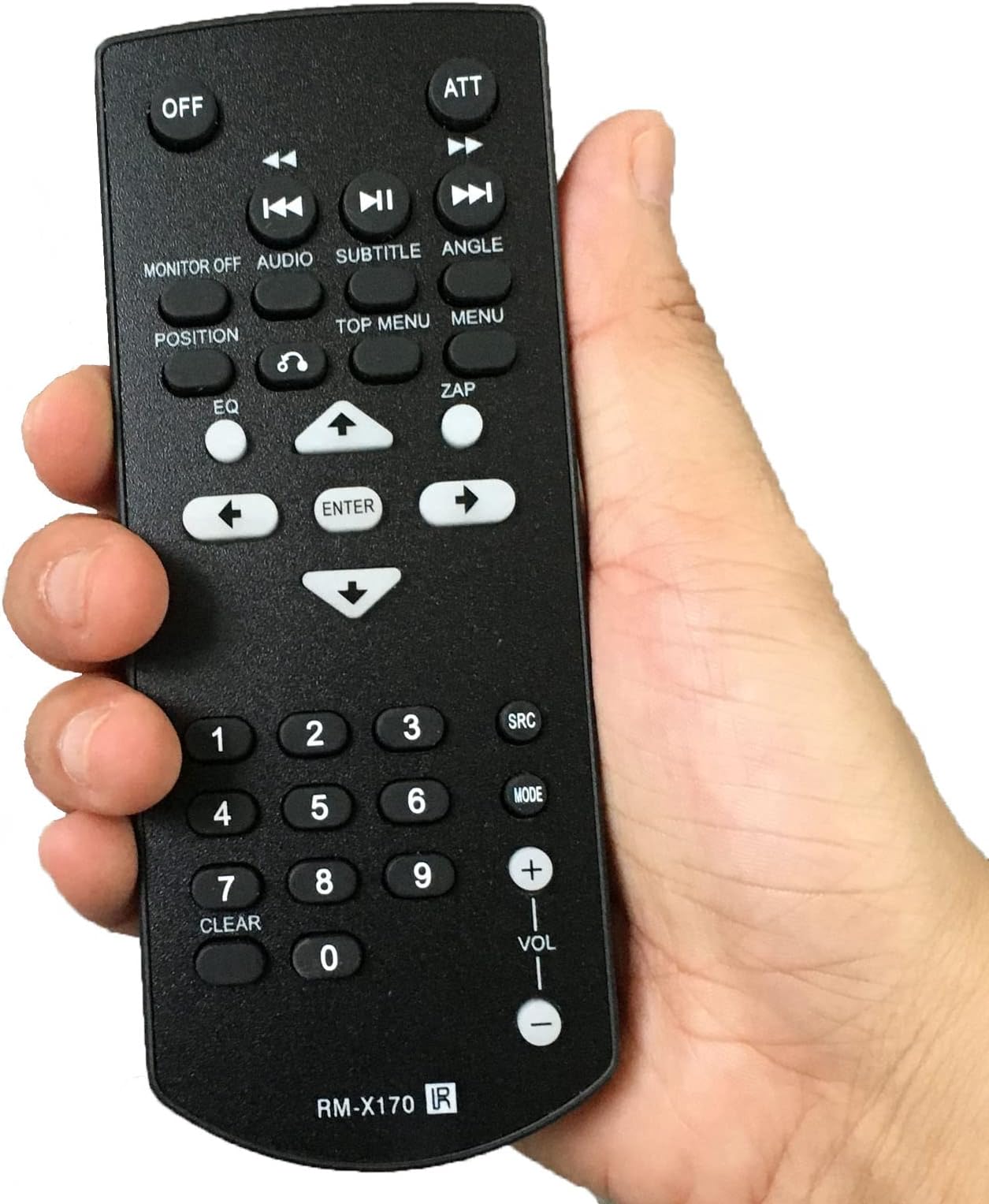 KassionelRM-X170 Replacement Remote Control RMX170 Compatible for Sony Media Receiver XAV-V10BT, XAV-AX100, XAV-AX1000, XAV-AX5000, XAV-AX5500, XAV-AX7000, XAV-AX8000