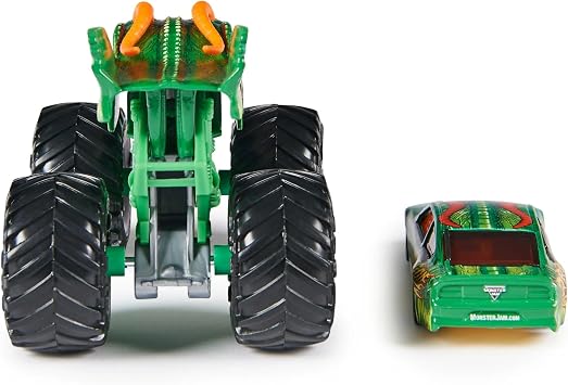 Monster Jam Dragon Monster Truck and Race Car 1:64Scale