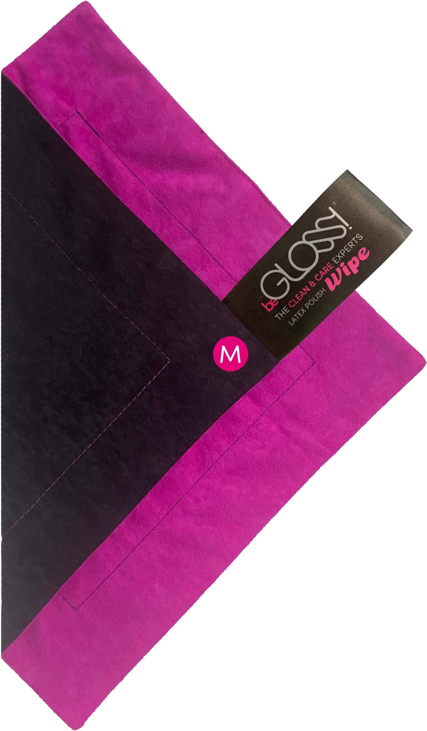 Wipe Perfect Shine Polished Double Layered Cloth for Latex Clothing in Medium Size