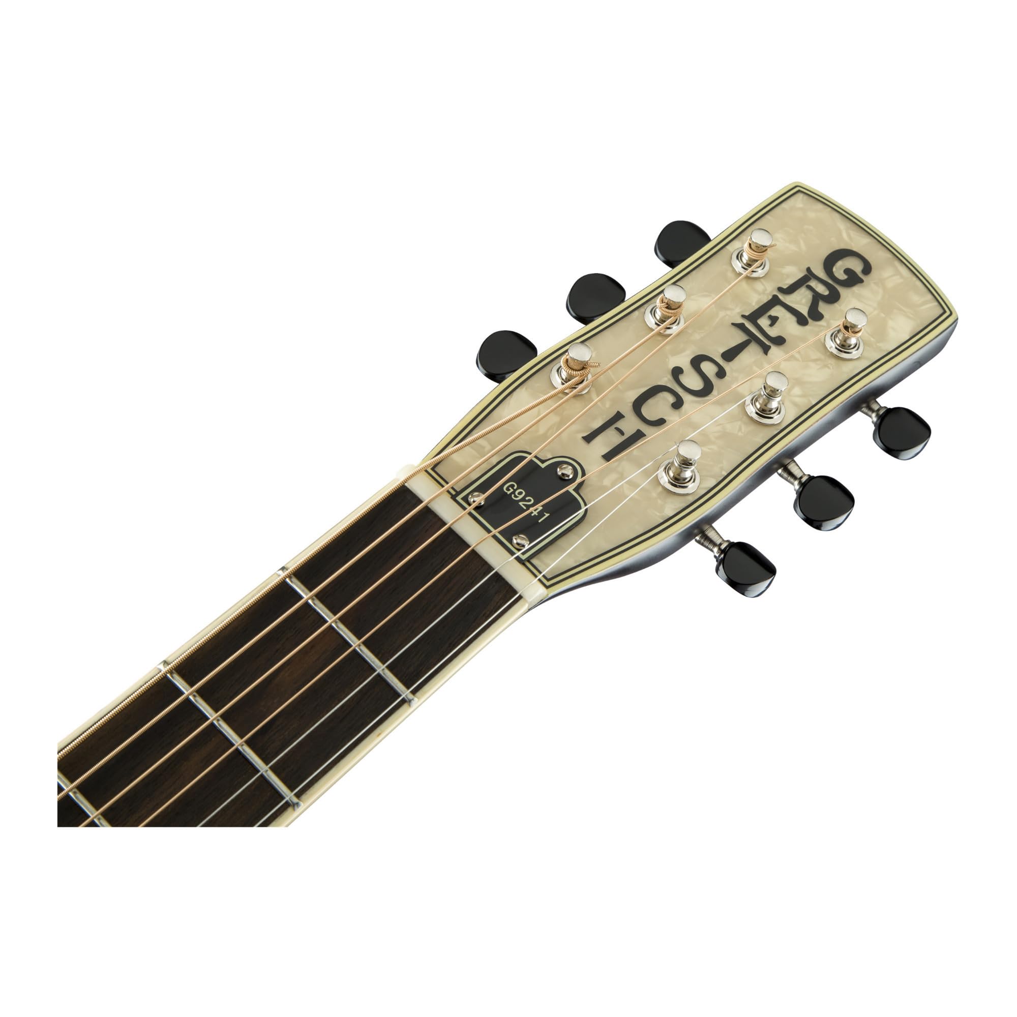 Gretsch G9241 Alligator Round-Neck Biscuit Cone Electro-Resonator (Sunburst) - Chitarra resofonica