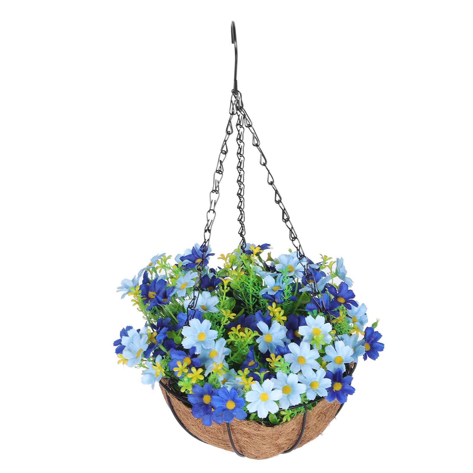Jardinière suspendue POPETPOP au design créatif en fer et plastique robuste