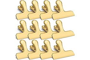 VNDUEEY Gold Chip Bag Clips: The Ultimate Snack-Saving Solution