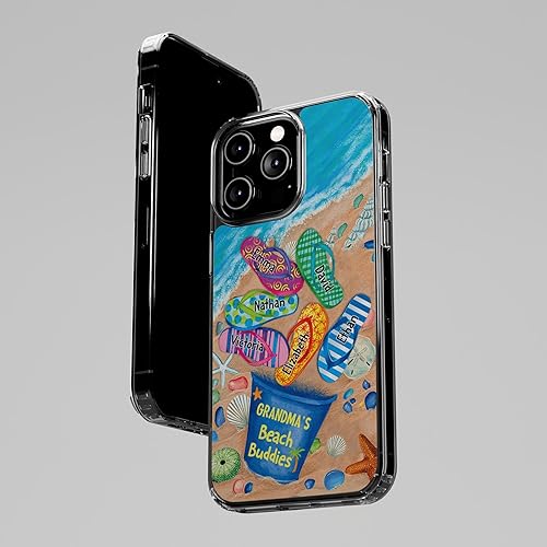 Miniatura 4 de Funda personalizada para teléfono Mimi, regalo para abuelas de playa de verano para abuelas, mamá, abuelas de playa, nietos personalizados, regalos