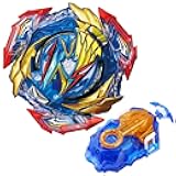 Konikiwa Bey Battling String Launcher, B-193 Ultimate Valkyrie Battle Top Burst Set, Left and Right Spin DB Launcher Compatible with All Bey Burst Series - Blue