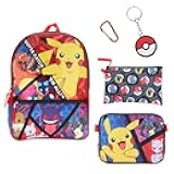Pokemon Trainer Gotta Catch 'Em All Youth 5-Piece Backpack Set