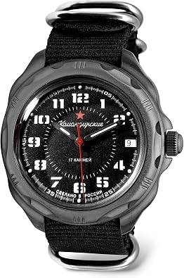 VOSTOK | Komandirskie Red Star Army Commander Russian Military Mechanical Wrist Watch | Fashion | Business | Casual Mens Watches | Series 186