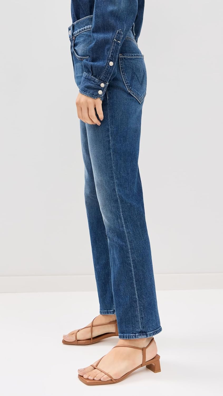 MOTHER Women's The Scooter Ankle Jeans - Image 4