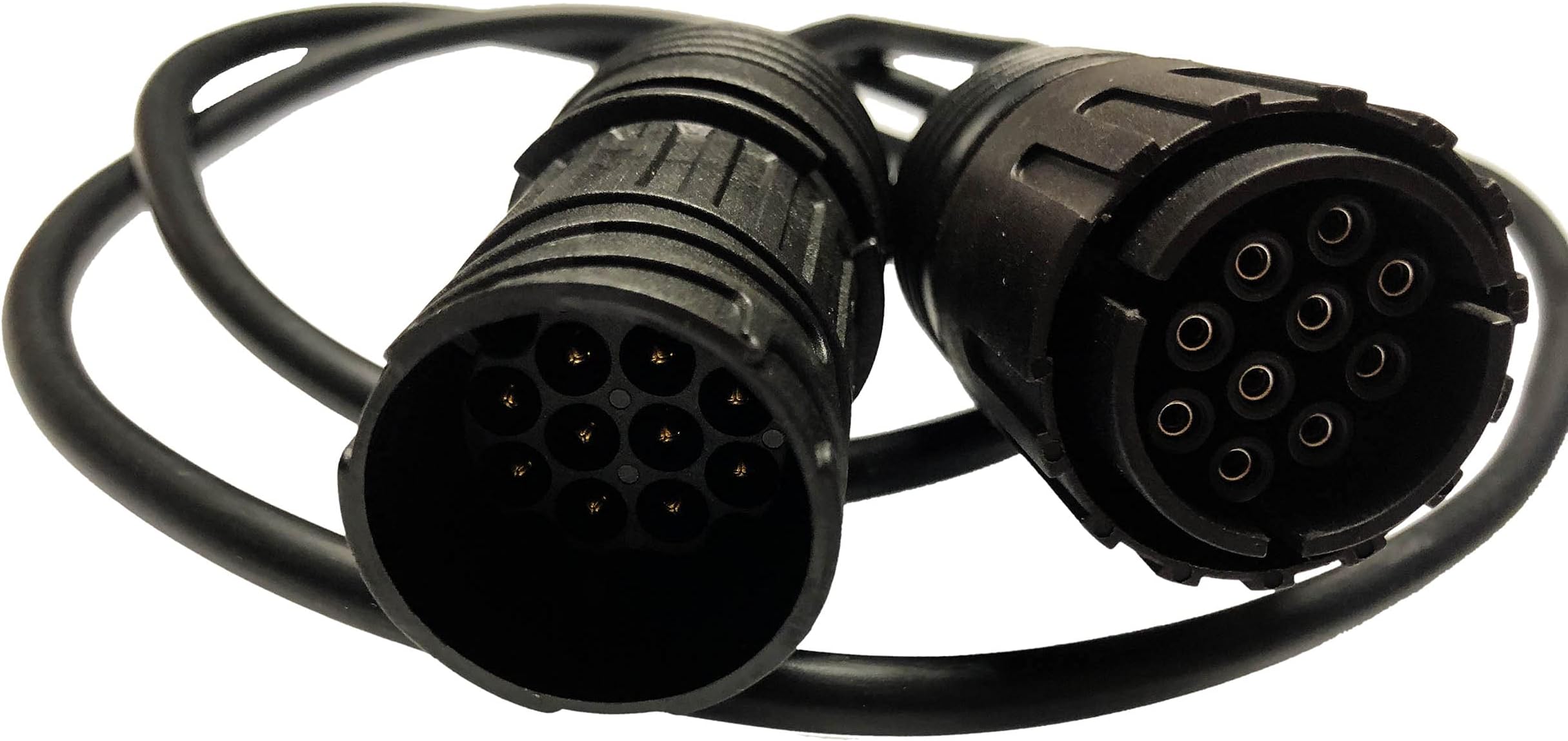 Fits BMW 10pin Female to 10pin Male Extension Cable Adapter Motorcycle 10Pin Male to 10Pin Female BMW 10p Male to BMW 10p Female Cable for B-M-W Motorbike Compatible for ICOM Diagnostic Scanner