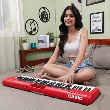 Casio Casiotone CT-S200RDC2 Red 61 Key Org