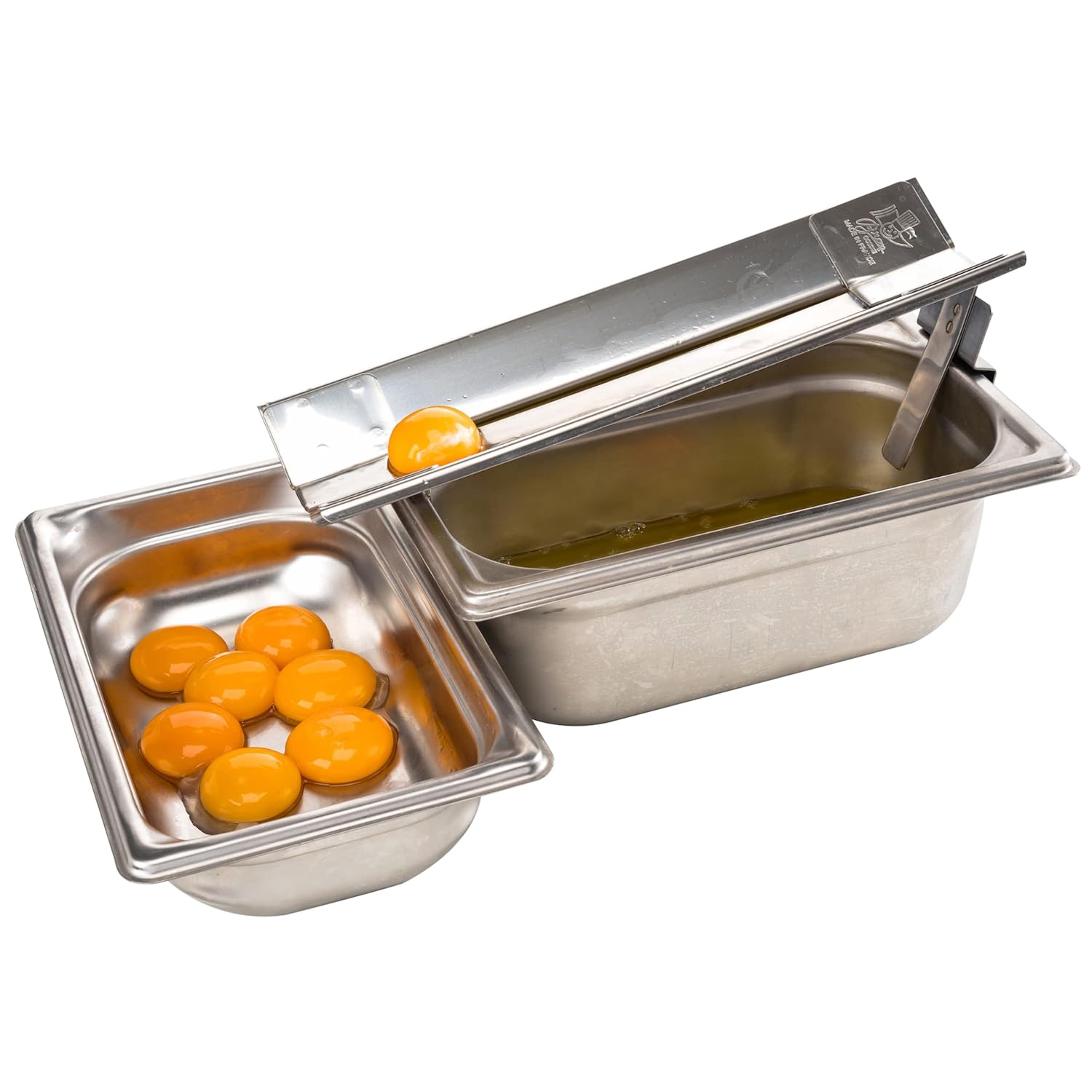 Louis Tellier Bron Coucke SPOE01 12" Stainless Steel Egg Separator, BRON COUCKE by Louis Tellier