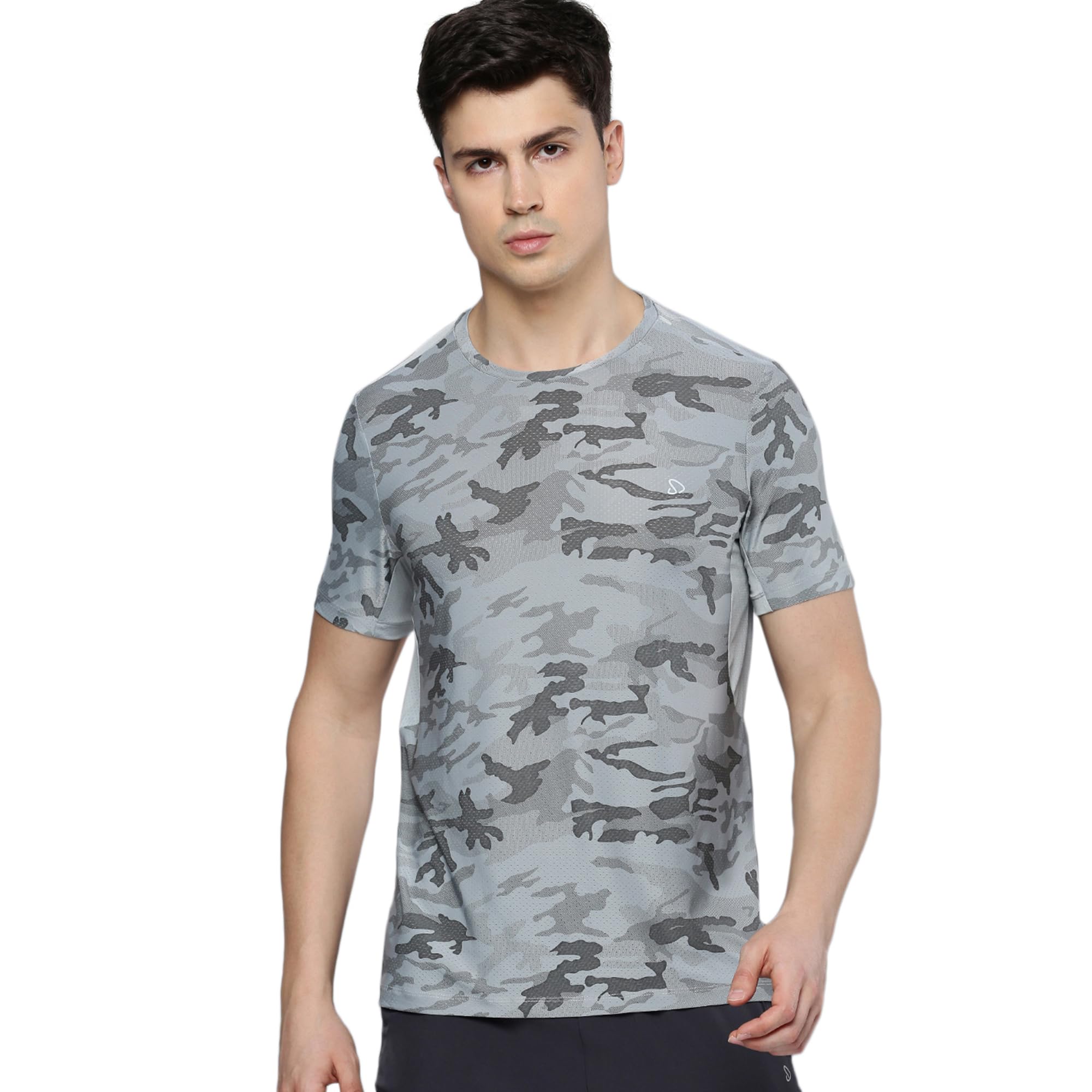 sporto Men's Instacool Printed Jersey Tee with Side Mesh-picture-34