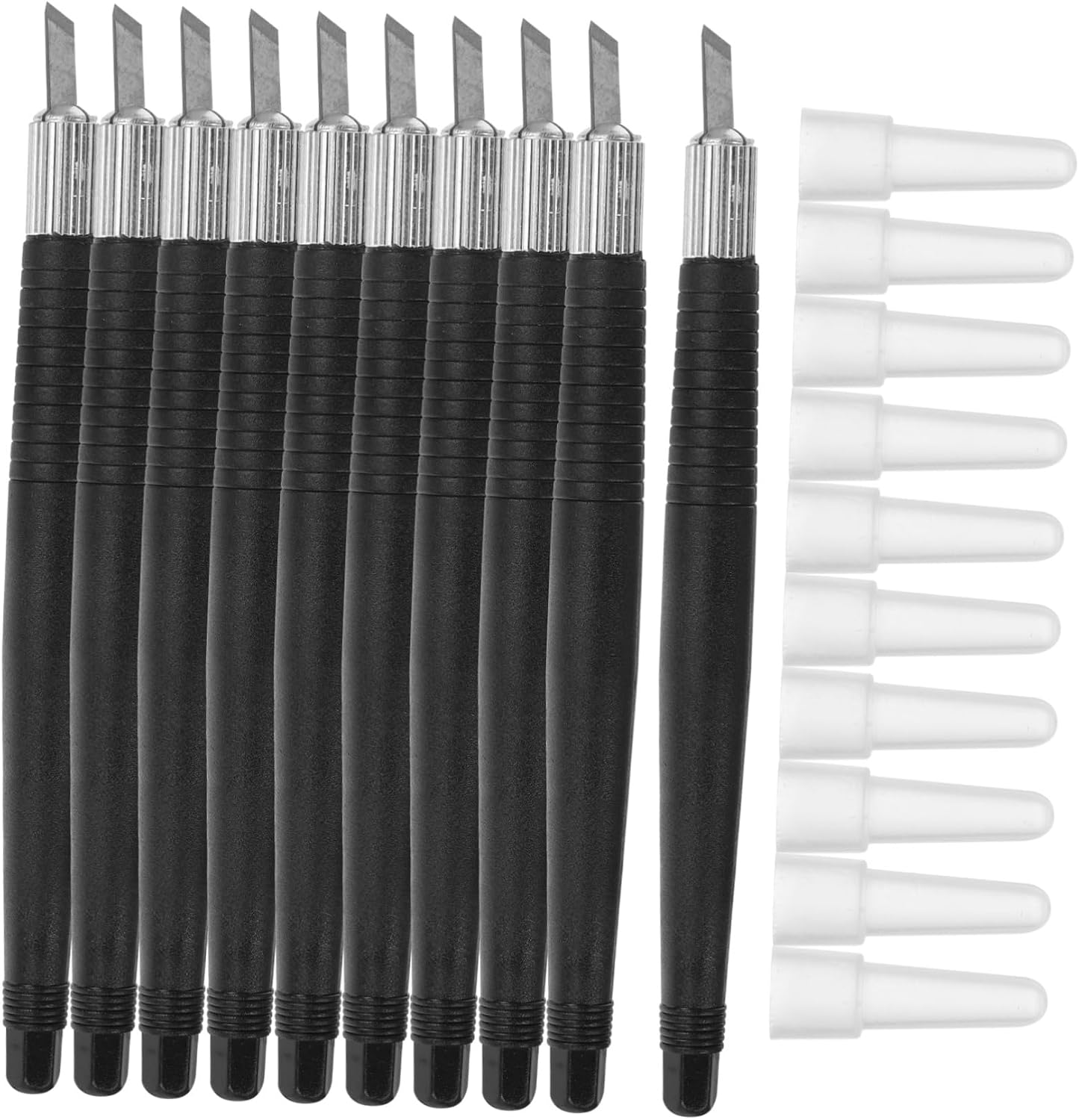Lurrose 10Pcs Wood Carving Tools Versatile Engraving Kit for Beginners Amateurs Durable Cutting Tools for Woodworking for Crafting Projects