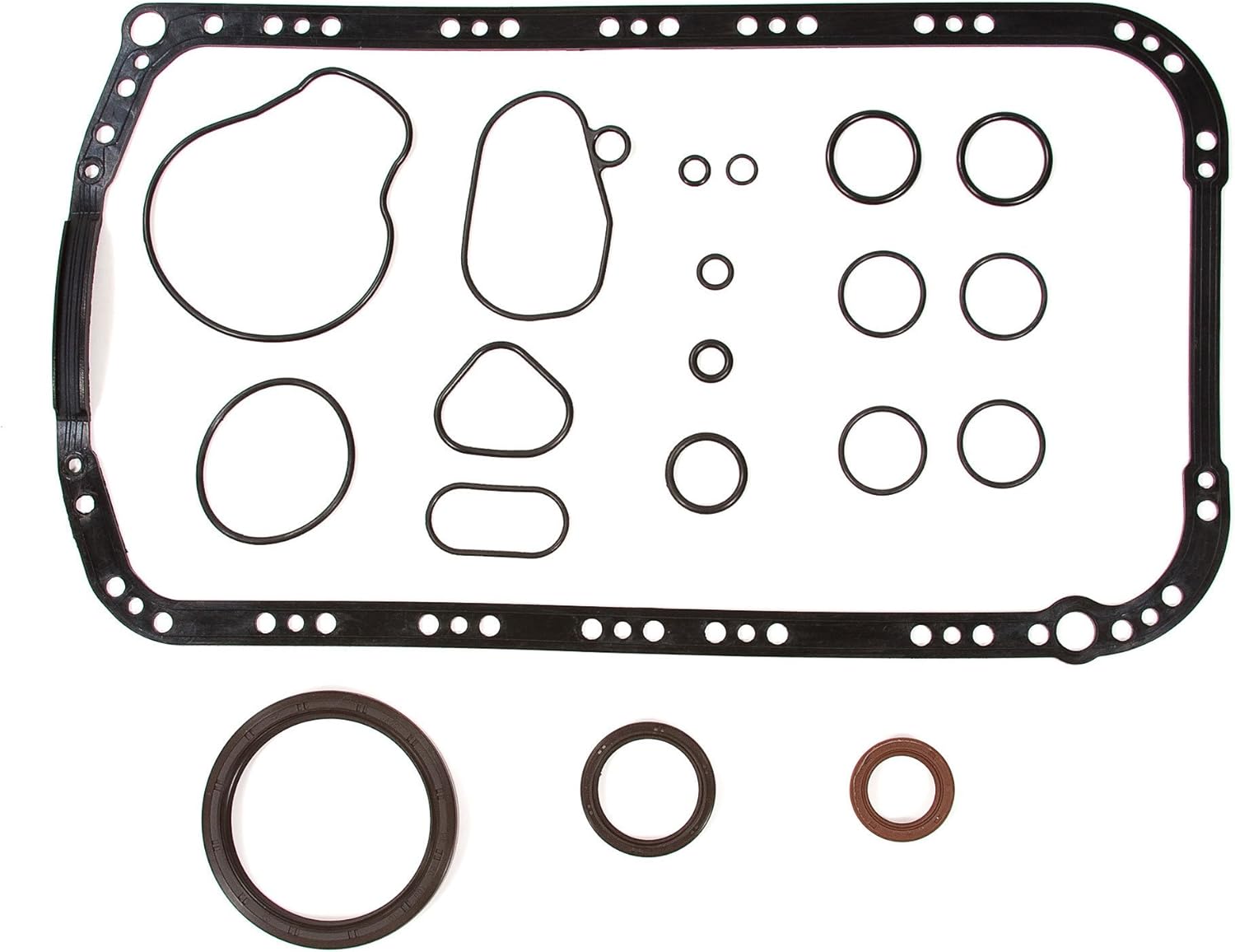 Evergreen Engine Rering Kit FSBRR4012 Compatible With 90-96 Honda Accord SOHC F22A1 F22A4 F22A6 Full Gasket Set, Standard Size Main Rod Bearings, Standard Size Piston Rings
