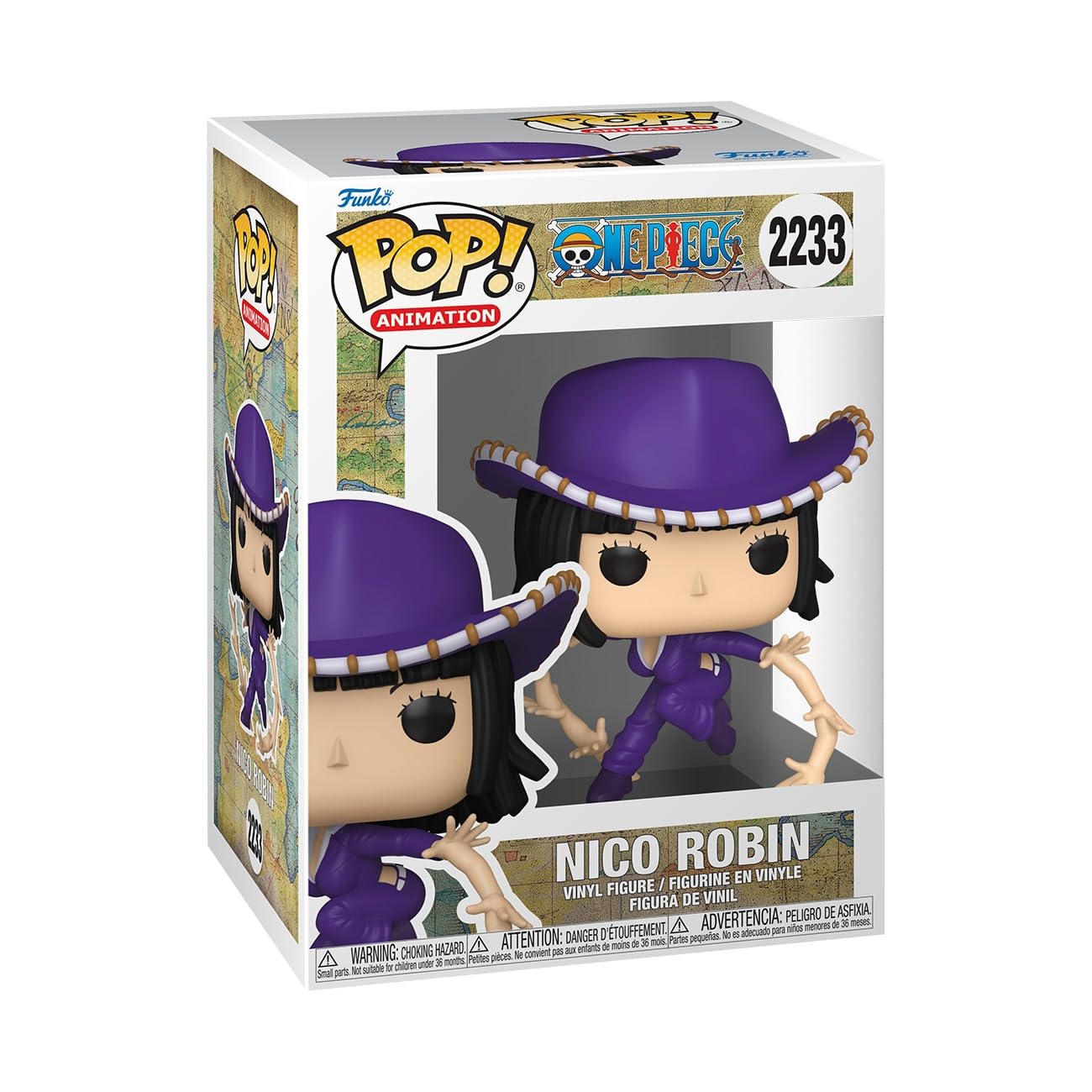 Funko Pop! Animation: One Piece - (Refresh) - Nico Robin - Collectable Vinyl Figure - Gift Idea - Official Merchandise - Toys for Kids & Adults -