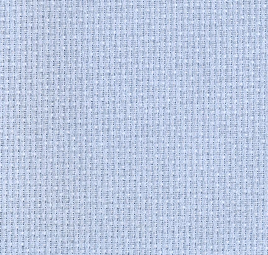 Image of Wizardi Stern-Aida 14 Count Pale Blue 3706 /5130. Needlework Canvas, Cross-Stitch Fabric, Embroidery Cloth, Needlepoint Canvas. 100% Cotton. Precut Zweigart