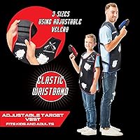 Vista 3 de ArmoGear Pistolas de agua y chalecos activados por agua Juguete de agua de verano al aire libre o patio trasero para adolescentes y niños Gran