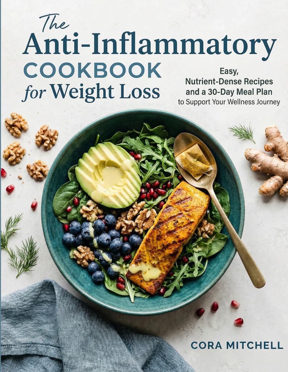 The Anti-Inflammatory Cookbook for Weight Loss: Easy, Nutrient-Dense Recipes and a 30-Day Meal Plan to Support Your Wellness Journey