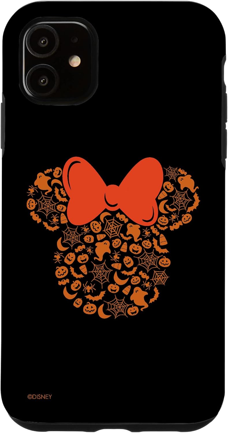 Disney Minnie Mouse Halloween Silhouette Icon Case for iPhone 14