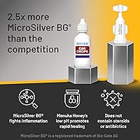 Vista 2 de Absorbine Silver Honey Rapid Ear Care - Dosis concentradas de fuerza veterinaria, 5 gotas para los oídos durante 10 días en 1 oído para perros