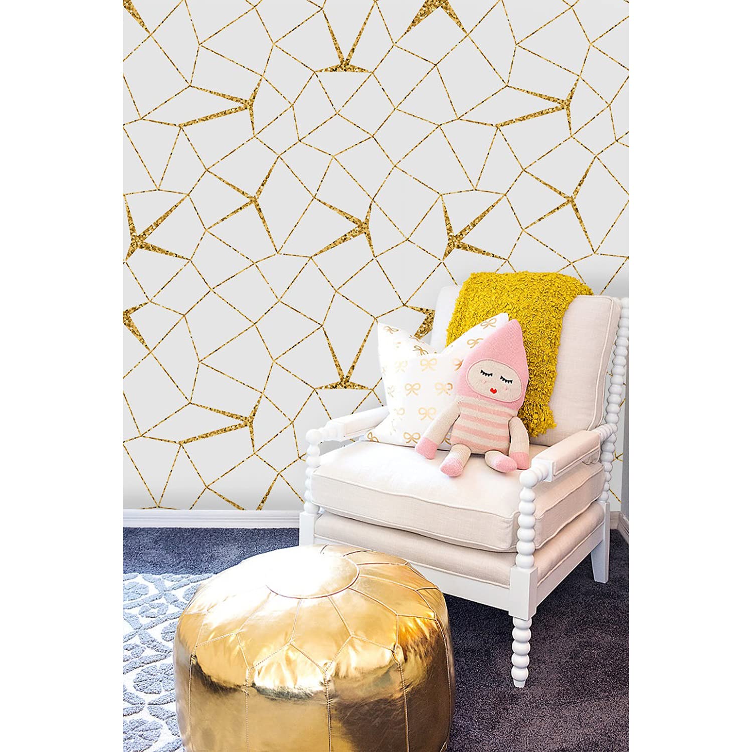 Papier peint panoramique mosaïque 104x70 cm pour meuble et mur Coloray