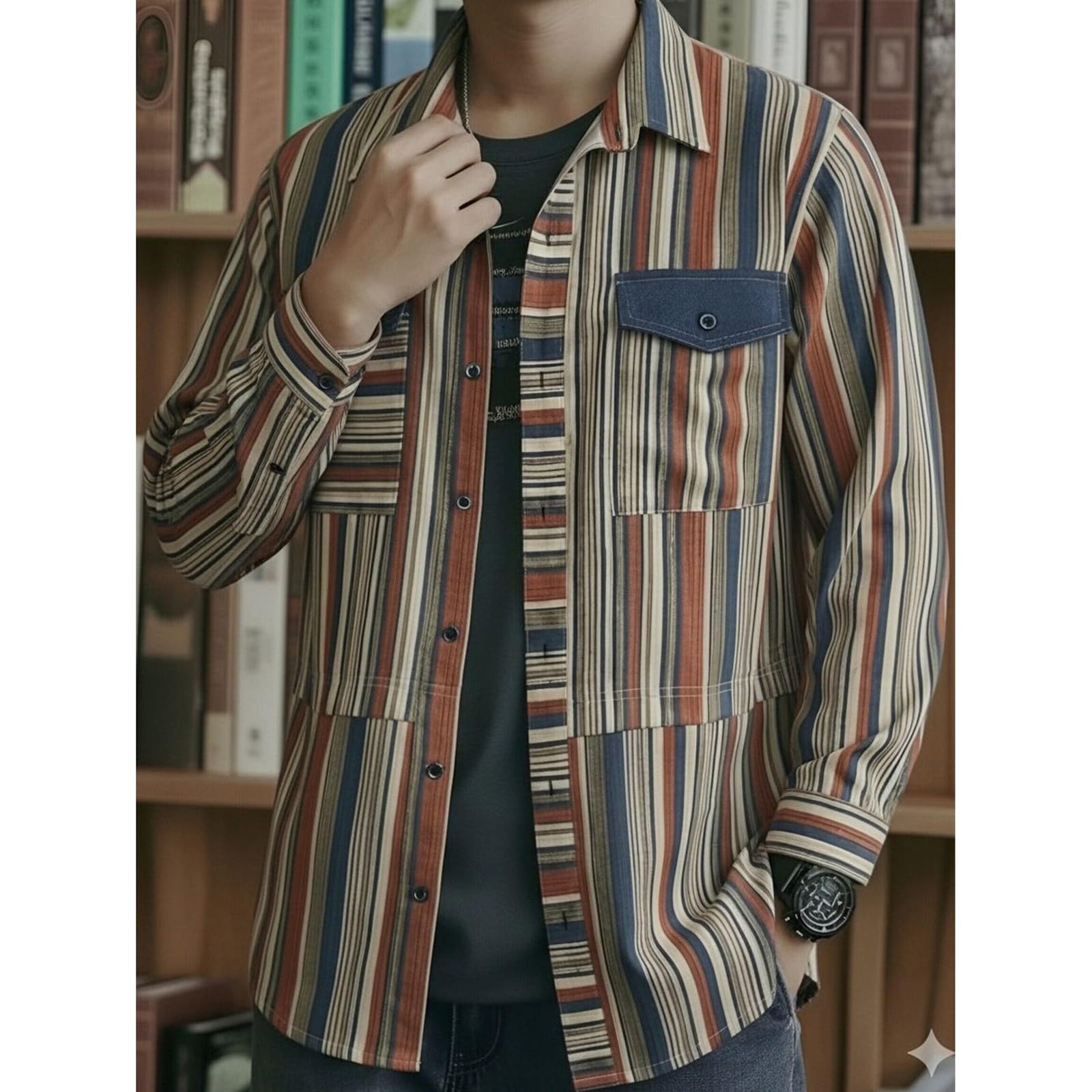 Camicia da uomo a maniche corte con bottoni, a tinta unita, a maniche corte, con bottoni, leggera, traspirante, casual, per ufficio e attività all'aperto