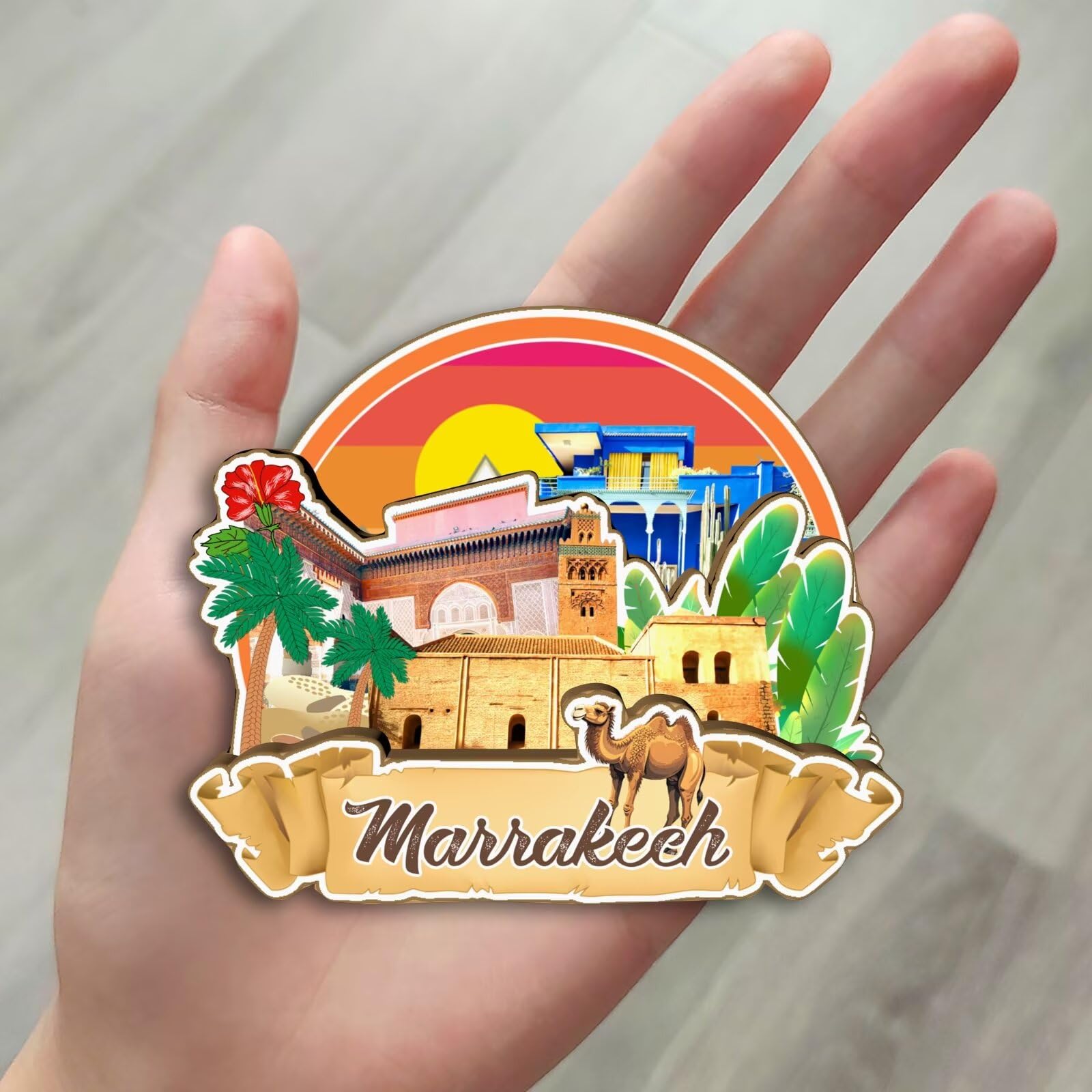 Quito Ecuador, magnete per frigorifero, congelatore, souvenir, decorazione, magnete adesivo in vetro