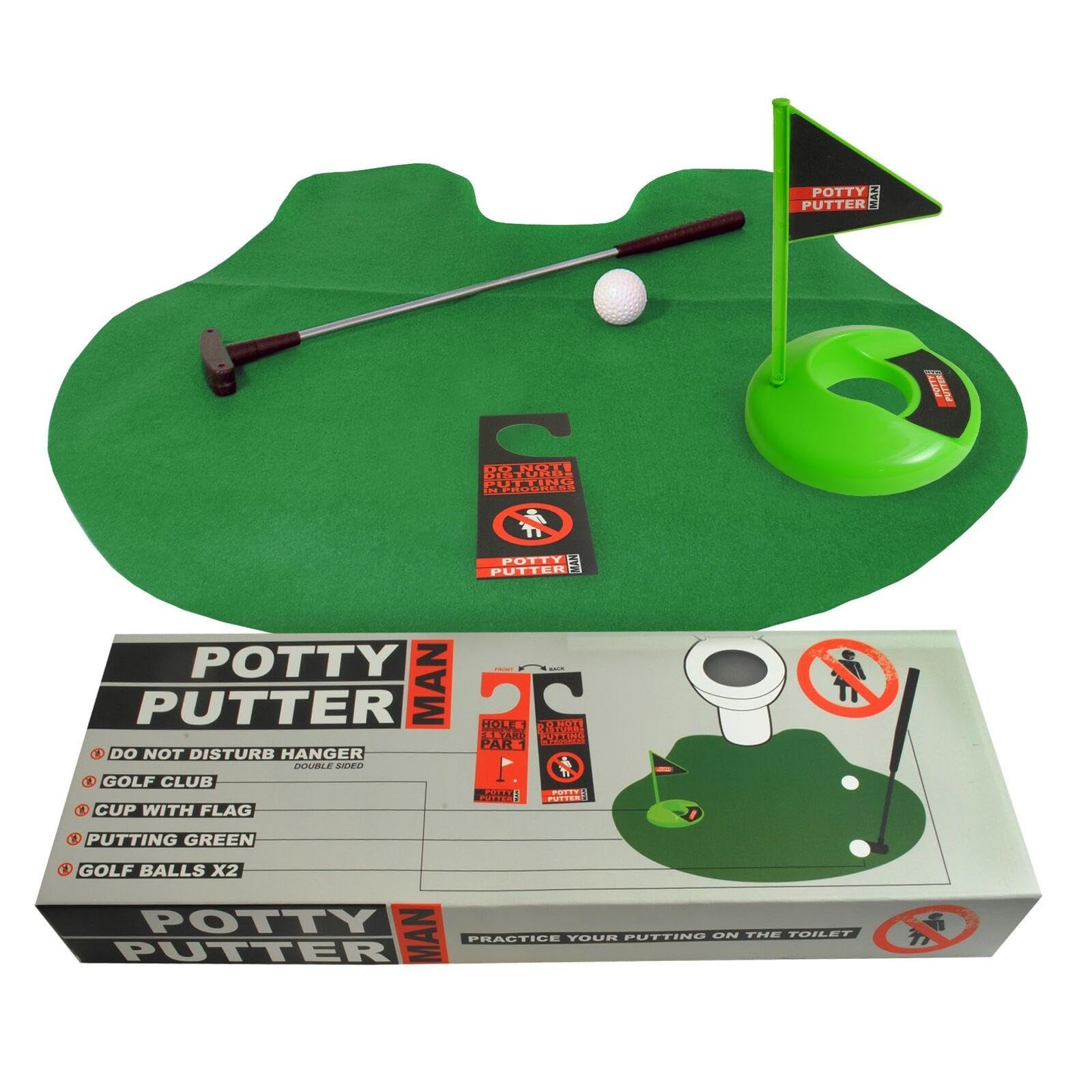 Potty Putter Tappetino Mini-Golf per WC