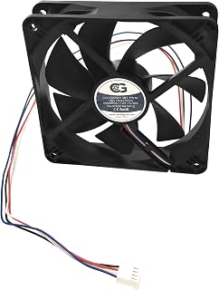 Coolerguys 120mm(120x120x25MM) 12 VDC PWM Variable Speed Fan CG12025H12B2-PWM