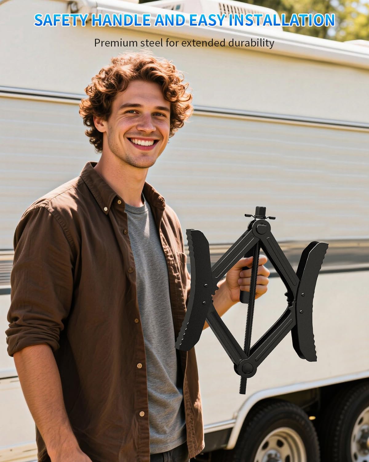 Camper Wheel Chocks - Secure Your RV! -5